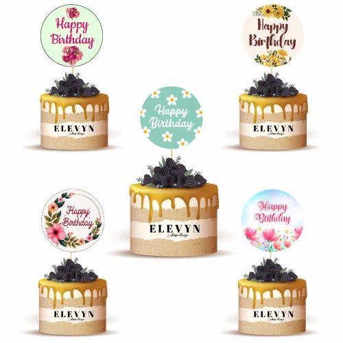 Foodecor Elements Happy Birthday 200pcs Pack