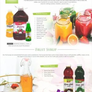 Fruit Bell Fruit Crush Pineapple 1 Ltr