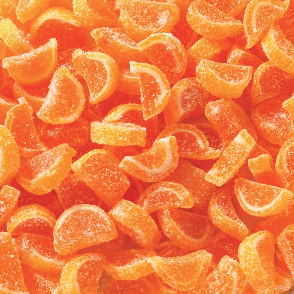Fruit Bell Jelly Tips - Orange 150 Grms