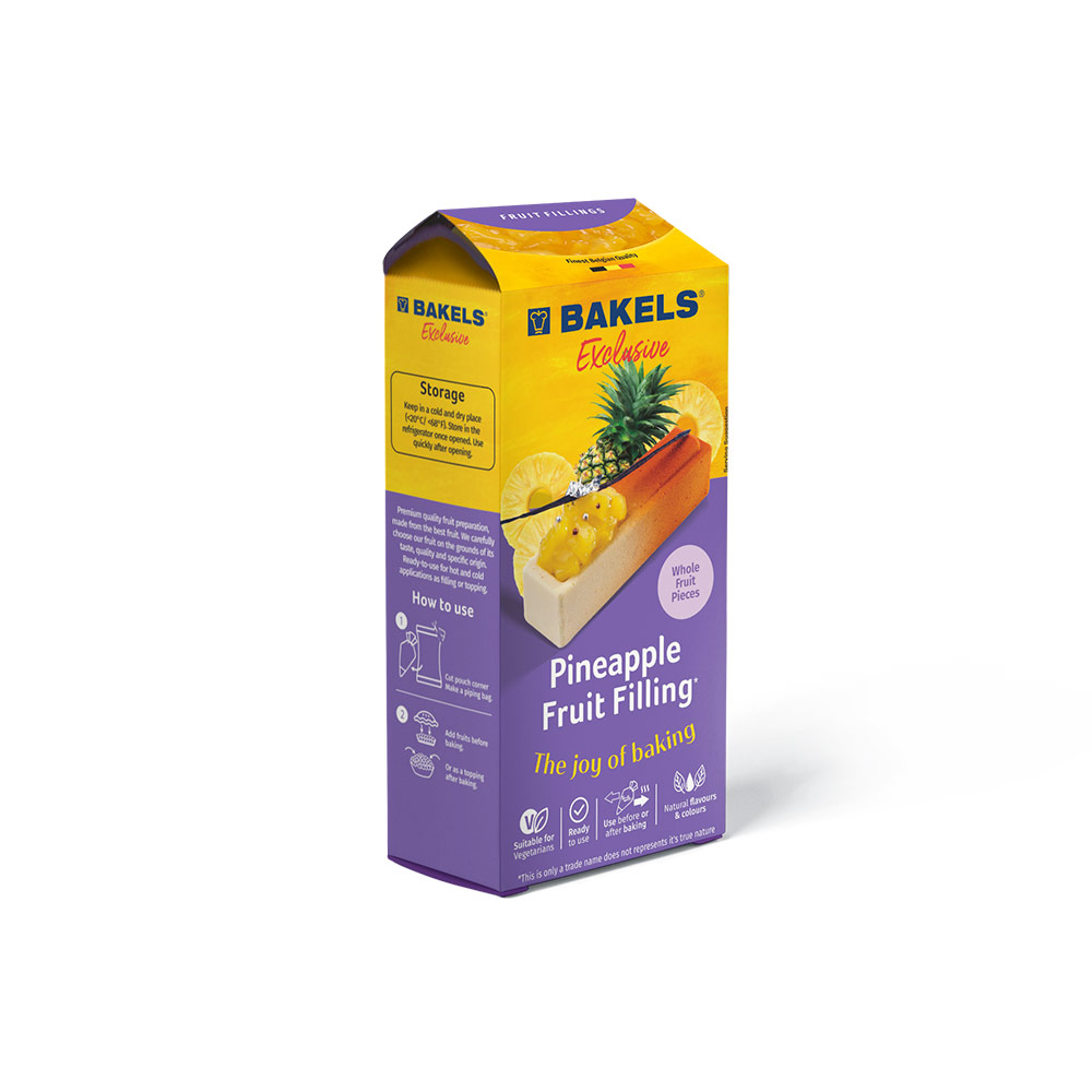 Fruit Bell Jelly Tips - Pineapple 150 Grms - Image 1