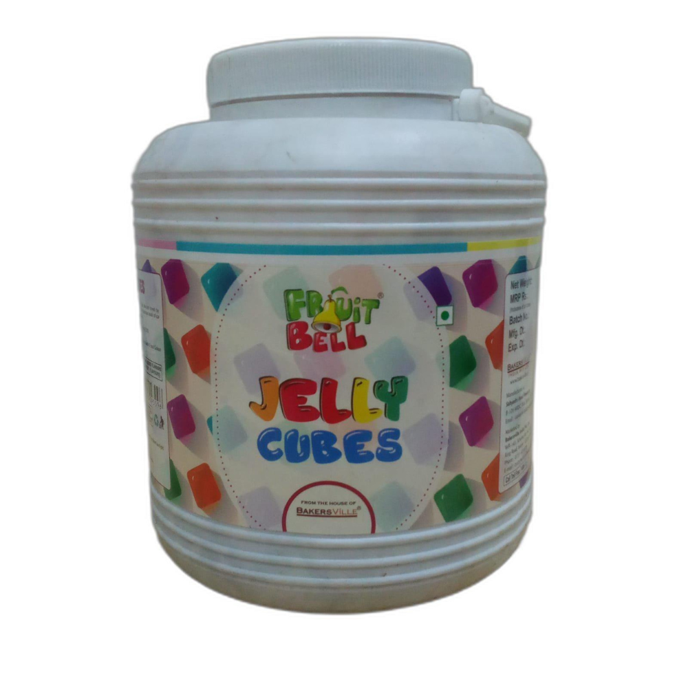 Fruitbell Jelly Cubes 1kg - Image 1