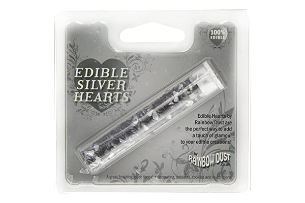 Glint Glamour Hearts - Silver 75 Grms