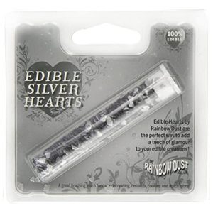 Glint Glamour Hearts Silver 150 Gm