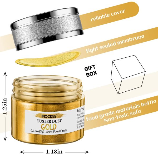 Glint Luster Dust Blue 3grms