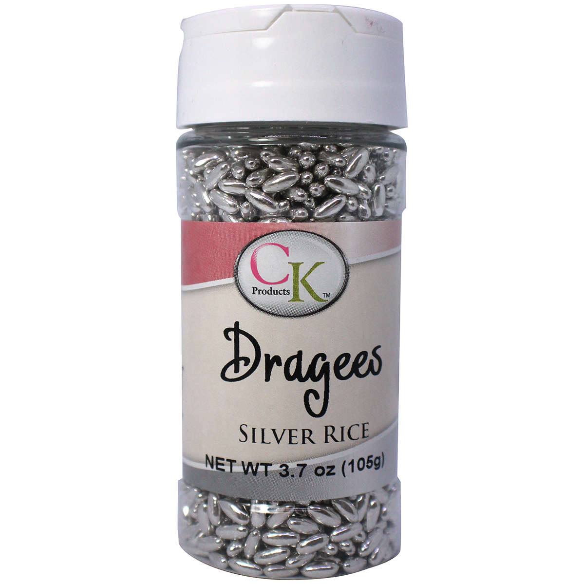 Glint Silver Dragee Big Rice 75gm - Image 1