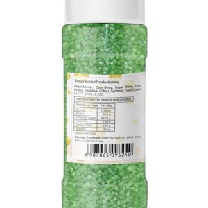 Glint Sparkling Sugar Big - Green 75 Grms