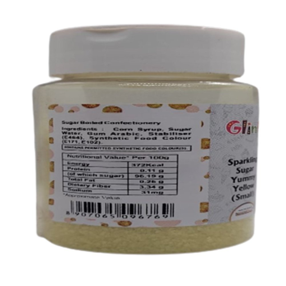 Glint Sparkling Sugar Big - Voilet 75 Grms - Image 1