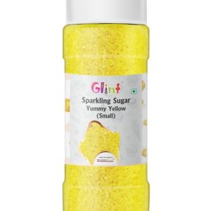 Glint Sparkling Sugar Big Yummy Yellow 2kg