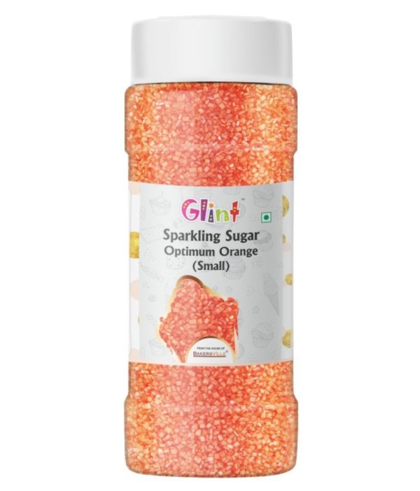 Glint Sparkling Sugar Small Optium Orange 2kg