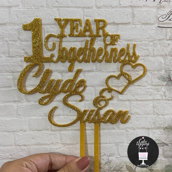 LP Cake Topper Anniversary Lp-2957