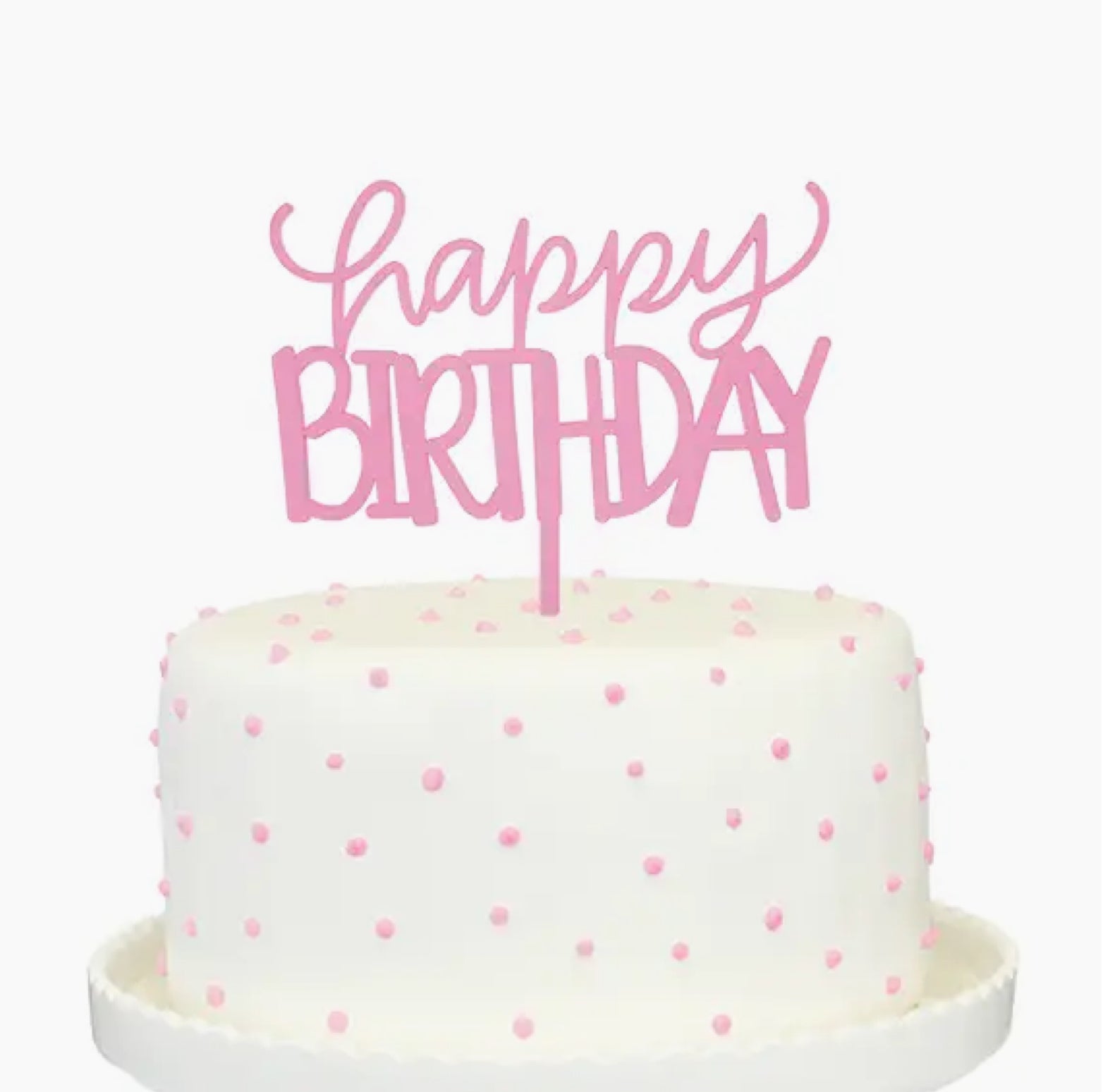 LP Cake Topper Bithday Lp2970 - Image 1