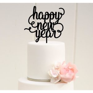 LP Cake Topper New Year Lp 2953