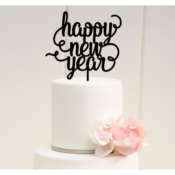 LP Cake Topper New Year Lp 2953
