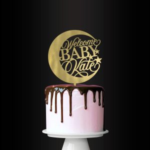 Lets Party Cake Topper Baby Shower LP 2950