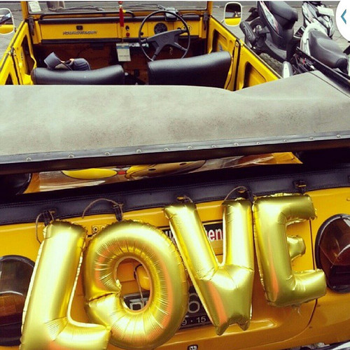 Lets Party Foil Balloon Golden Number 7 LP 2985