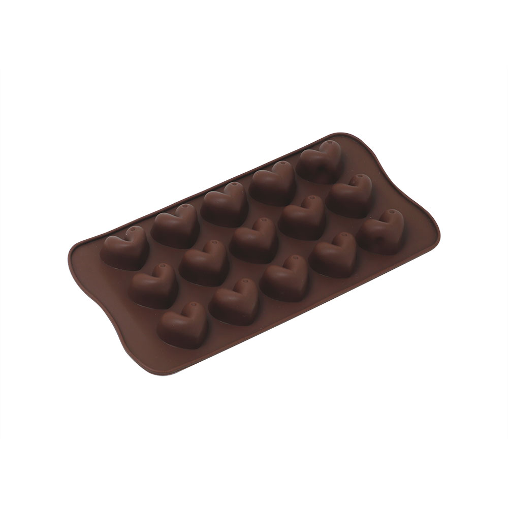 MB1004- Deep Heart Silicone Chocolate Mould - Image 1