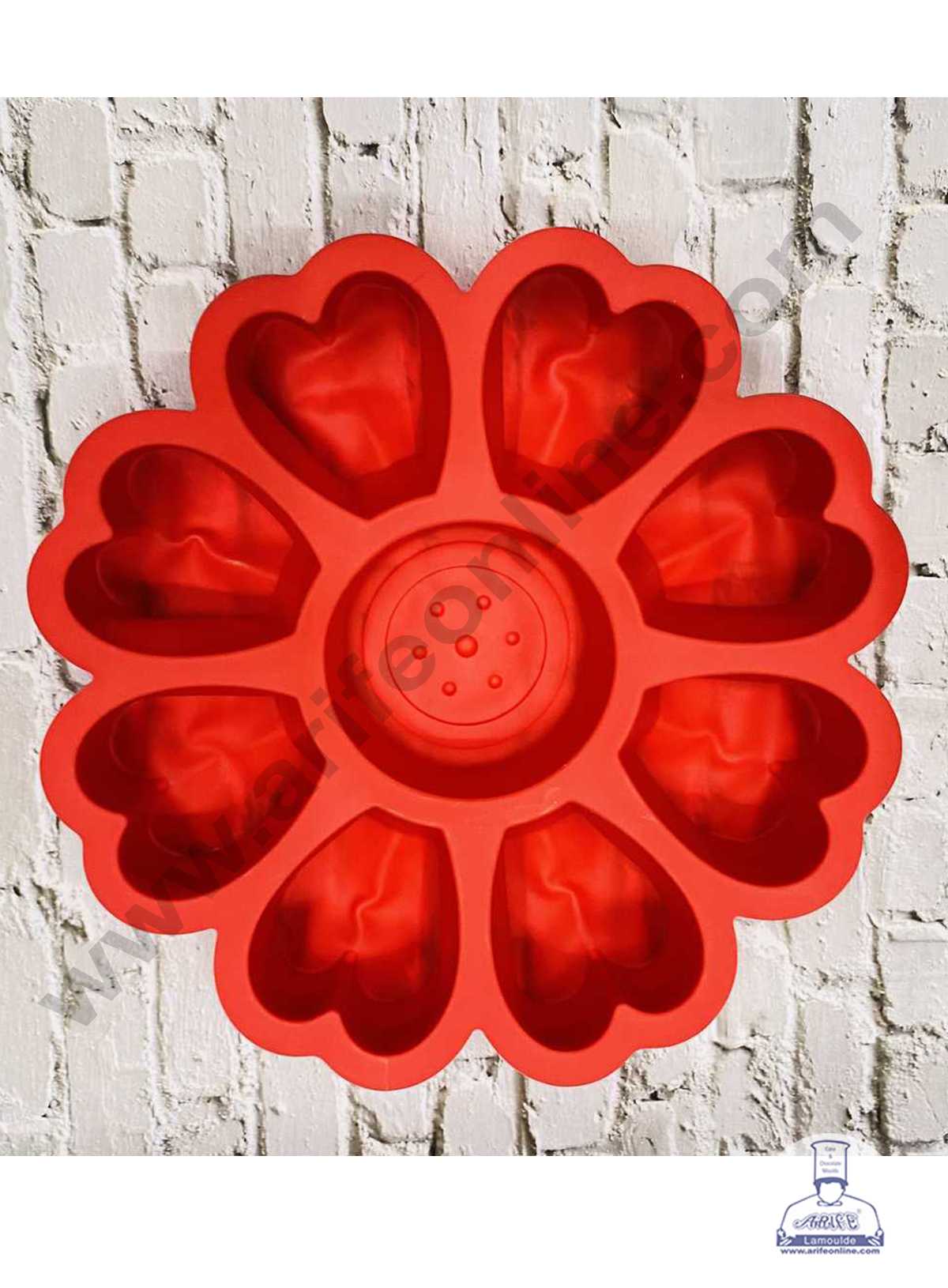 MB5312 Silicon Mould Heart - Image 1