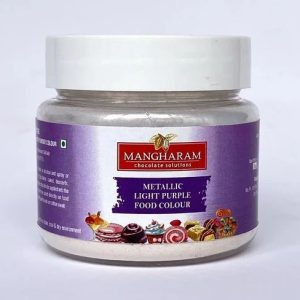 Mangaram Metallic Colour 10 Grm - Light Purple