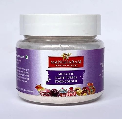Mangaram Metallic Colour 10 Grm - Light Purple