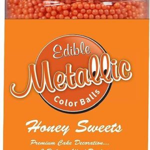 Mangaram Metallic Colour 25 Grm - Orange