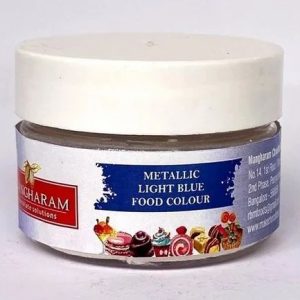 Mangaram Metallic Colour 5 Grm - Light Blue
