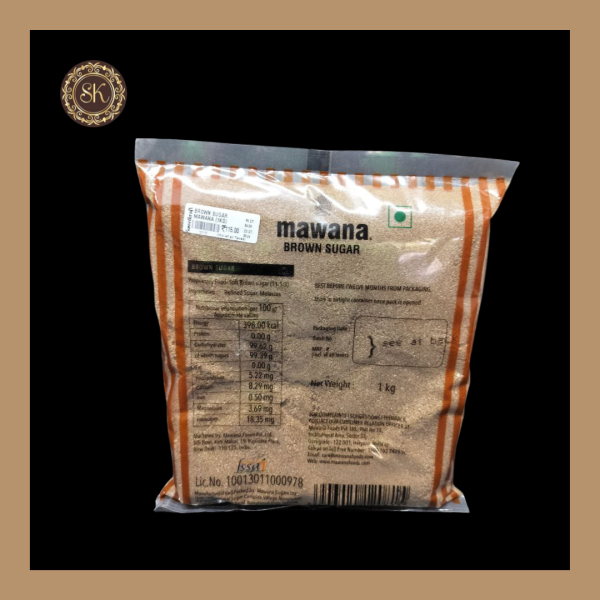 Mawana Refined Sugar Brown 1 KG