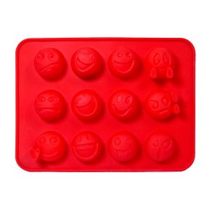 Mb1005 Smiley Silicone Chocolate Mould