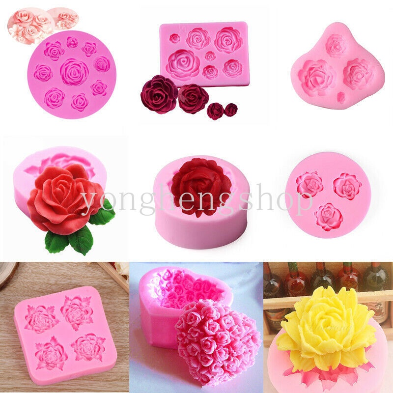 Mb1006 Flower Silicone Chocolate Mould - Image 1