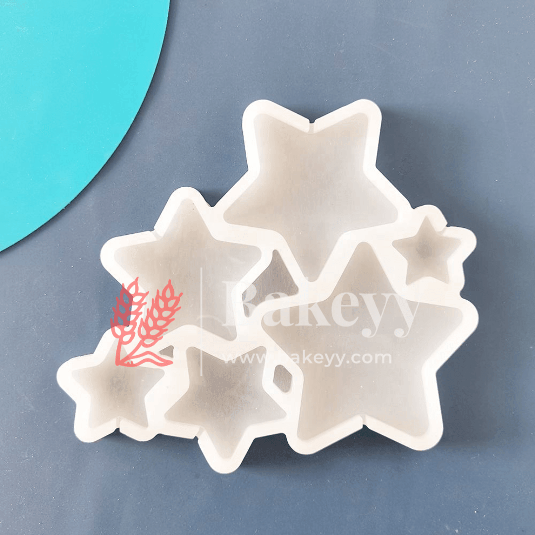 Mb1007 Star Silicone Chocolate Mould - Image 1