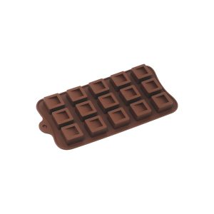 Mb1031 Square Silicone Chocolate Mould