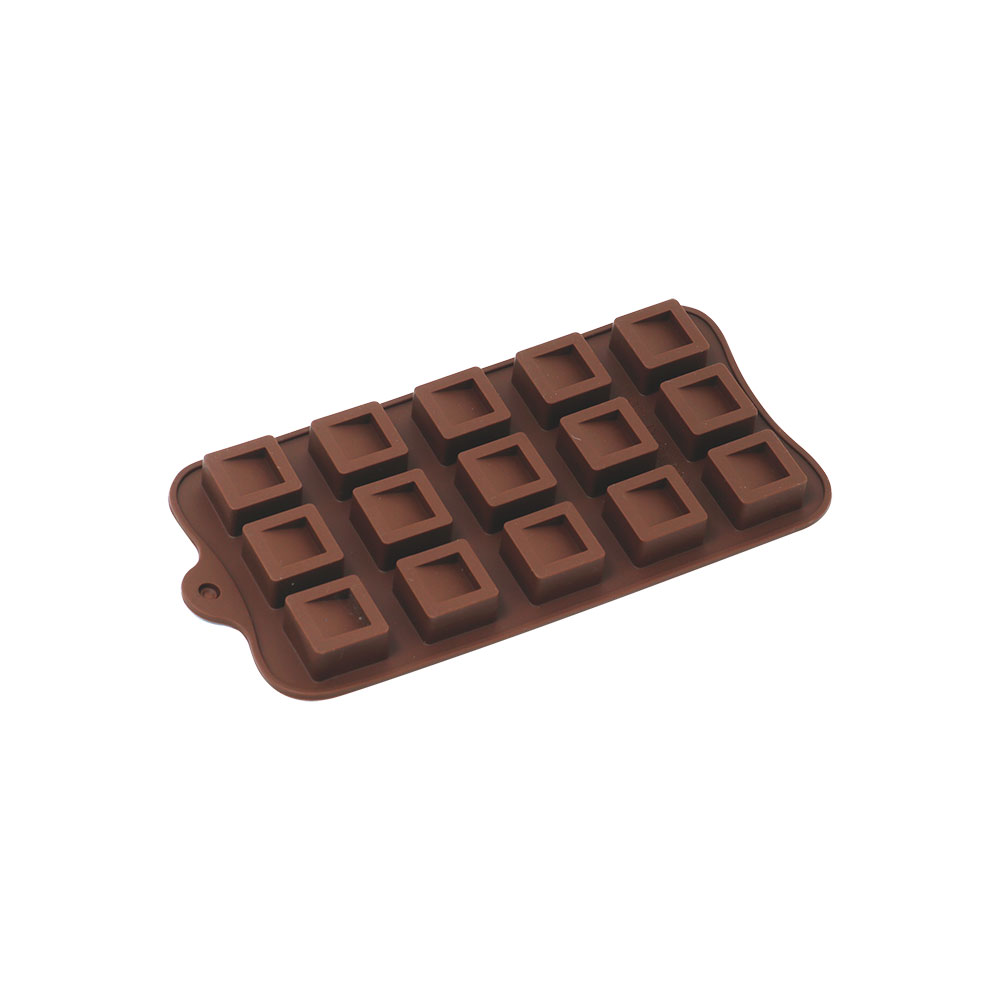 Mb1031 Square Silicone Chocolate Mould - Image 1