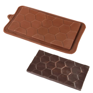 Mb2011 Honey Comb Big Sili Chocolate Mould