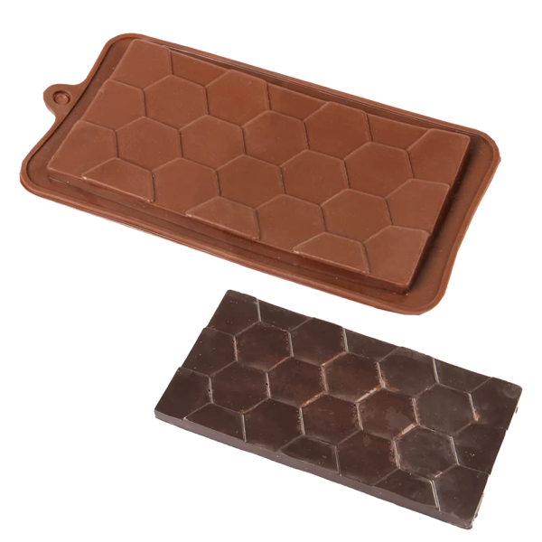 Mb2011 Honey Comb Big Sili Chocolate Mould