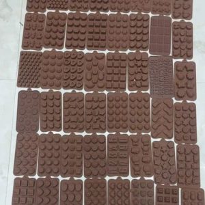 Mb2027 Silicon Chocolate Mould 6 in 1 Bar Mould