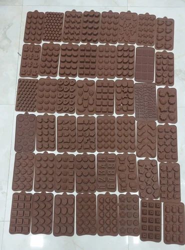 Mb2027 Silicon Chocolate Mould 6 in 1 Bar Mould