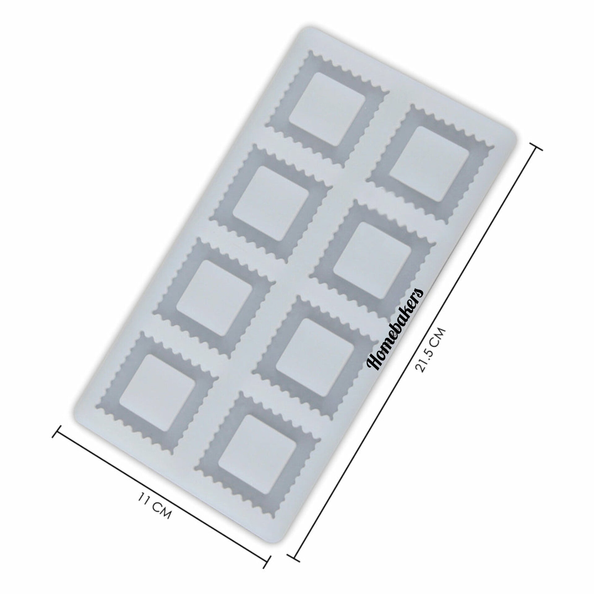 Mb6421 Silicon Garnishing Sheet -Square Frill - Image 1