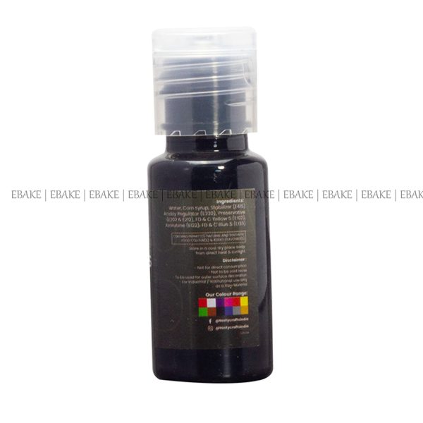 Metaglo Bottle Vibrant Black 25gm