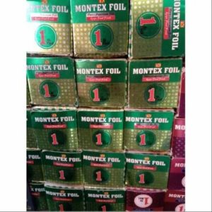Montex Foil Paper 25mtrs