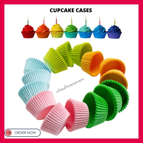 Muffin Baki Cup Cake Liner 100 Pcs Pkt B 50x40