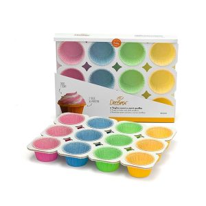 Myra Almuinum Square Muffin Container-with Lid 120m