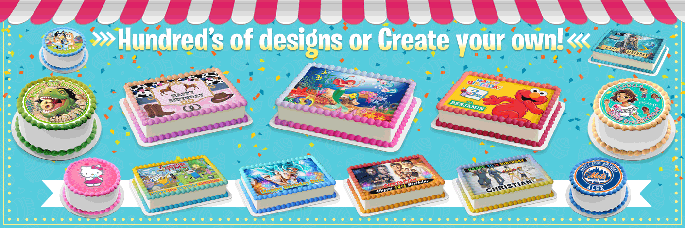 Pic-Licks Edible Tag Cup Cake Topper EW2011 - Image 1