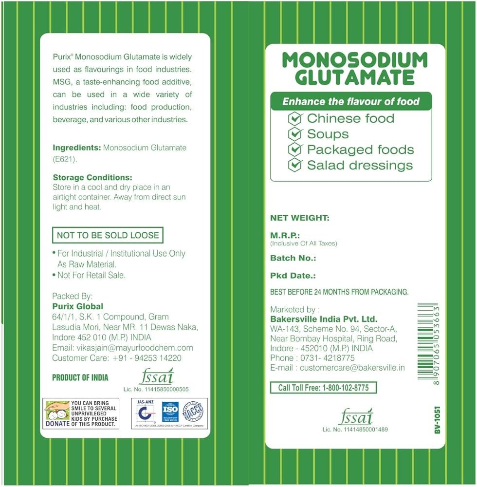 Purix Monosodium Glutamate 500 - Image 1