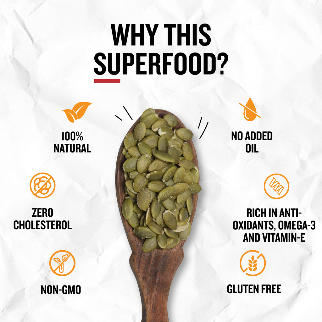 Roasted Pumpkin Seeds - 1 Kg - Image 1