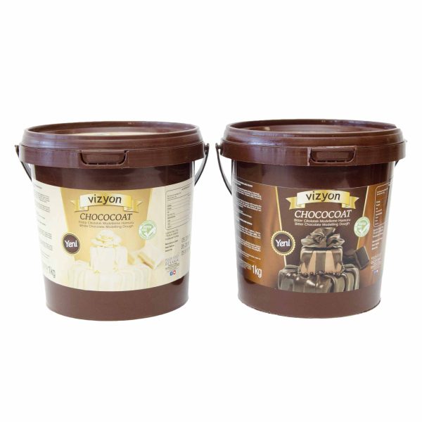 Vizyon Chocolate Modelling Paste-Bitter