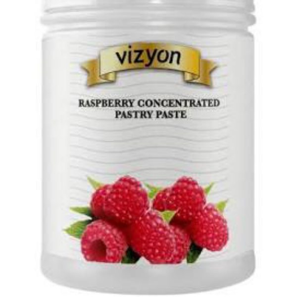 Vizyon Concentrated Pastry Paste-Raspberry 200gm