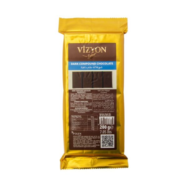 Vizyon Decor Dark Chocolate -200gm