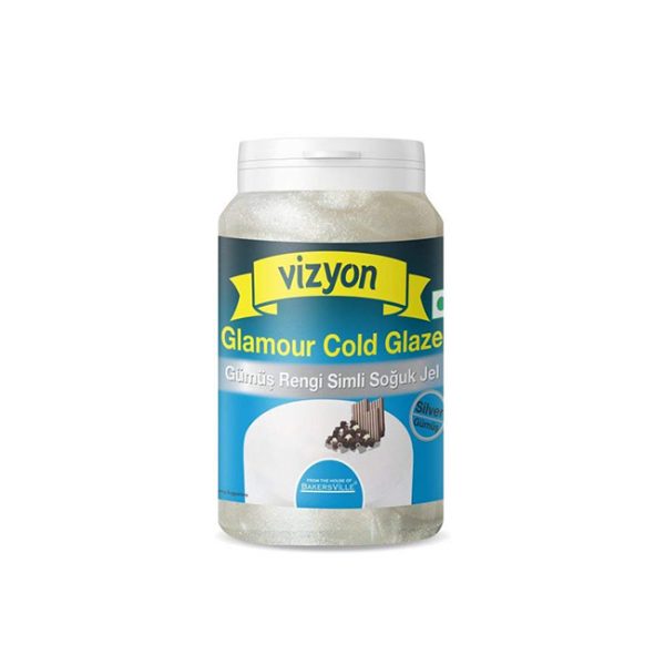 Vizyon Glamour Glaze - Silver 125Grms