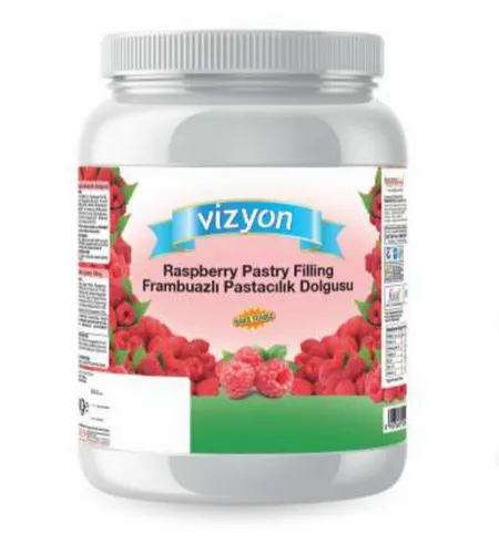 Vizyon Pastry Filling Raspberry 200gm