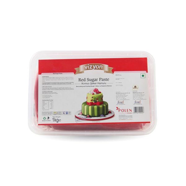 Vizyon Sugar Paste Black  250grm