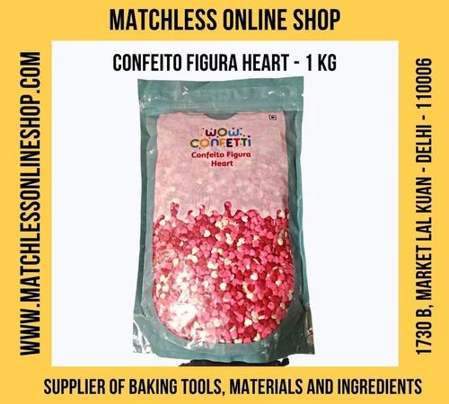 Wow Confetti Figura Hearts 1 Kg